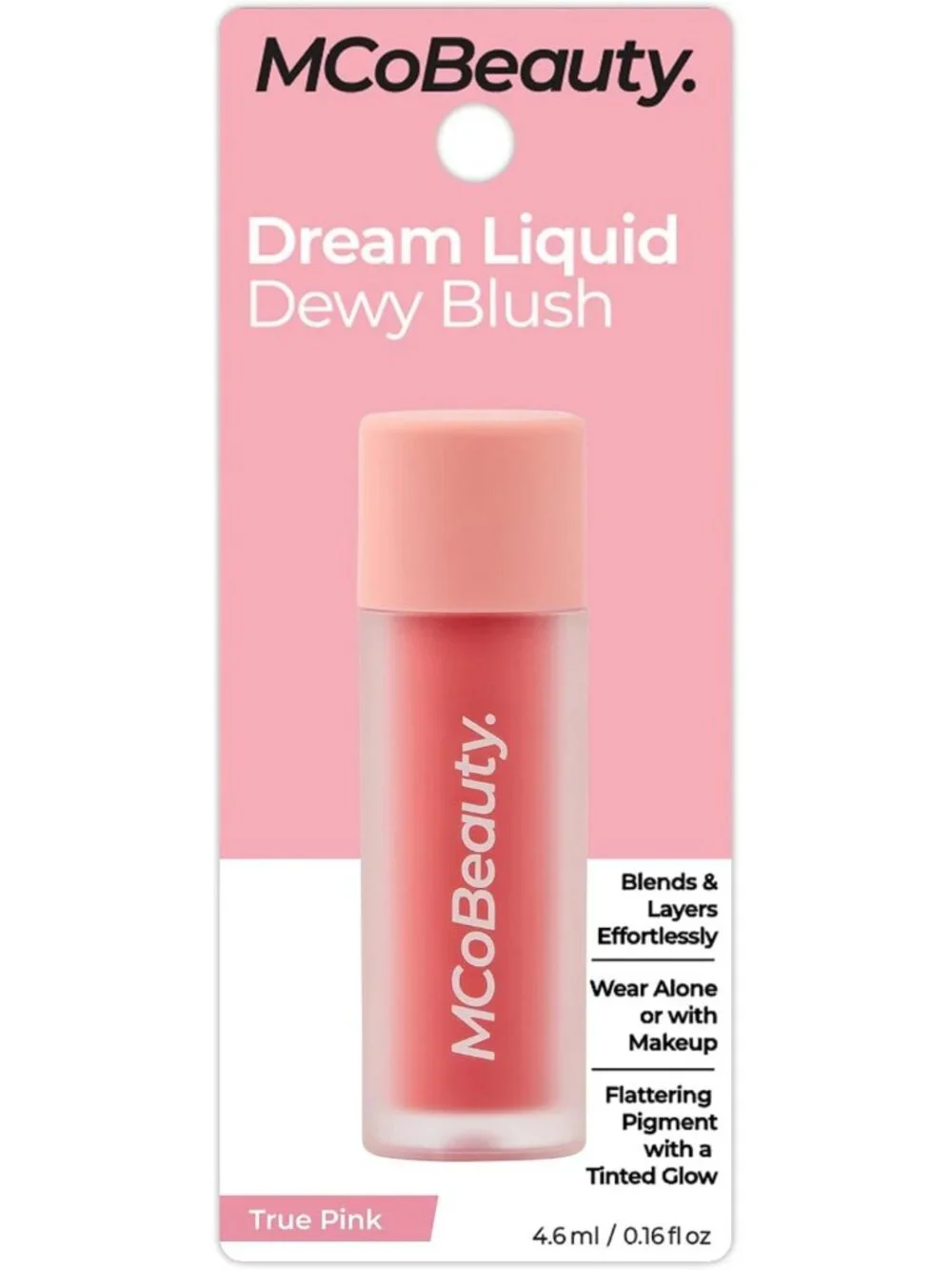 Dream Liquid Dewy Blush - Cool Pink, Hydrating Formula for Radiant Glow